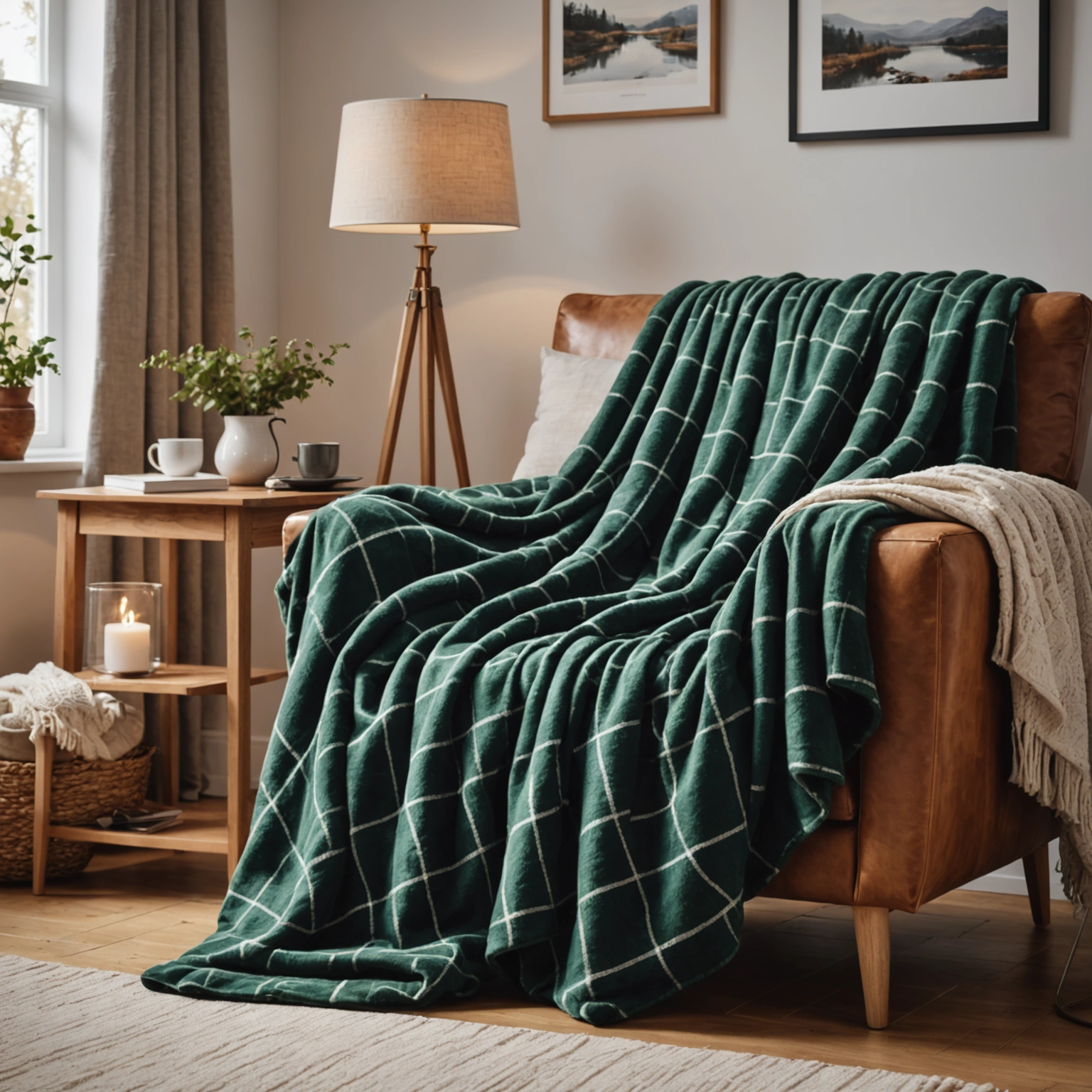 Искусство выбора текстиля: как плед фланель 180x200 и плед клетка могут преобразить ваш дом